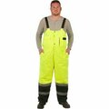 Old Toledo Brands Utility Pro Hi-Vis Lined Bib Overall, Class E, M, Yellow UHV500-M-Y